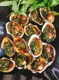 Hình ảnh Sò lông nướng tiêu xanh