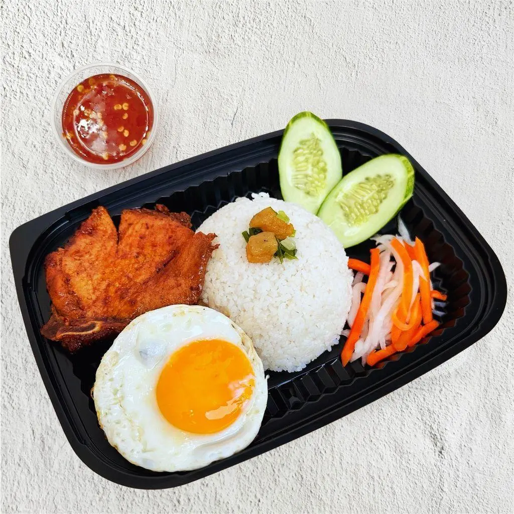 Hình ảnh Cơm tấm sườn - ốp la