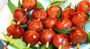 Hình ảnh Hồ lô nướng - xiên