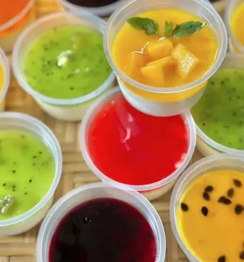 Hình ảnh Bánh panna cotta việt quất