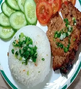 Hình ảnh Cơm sườn nem