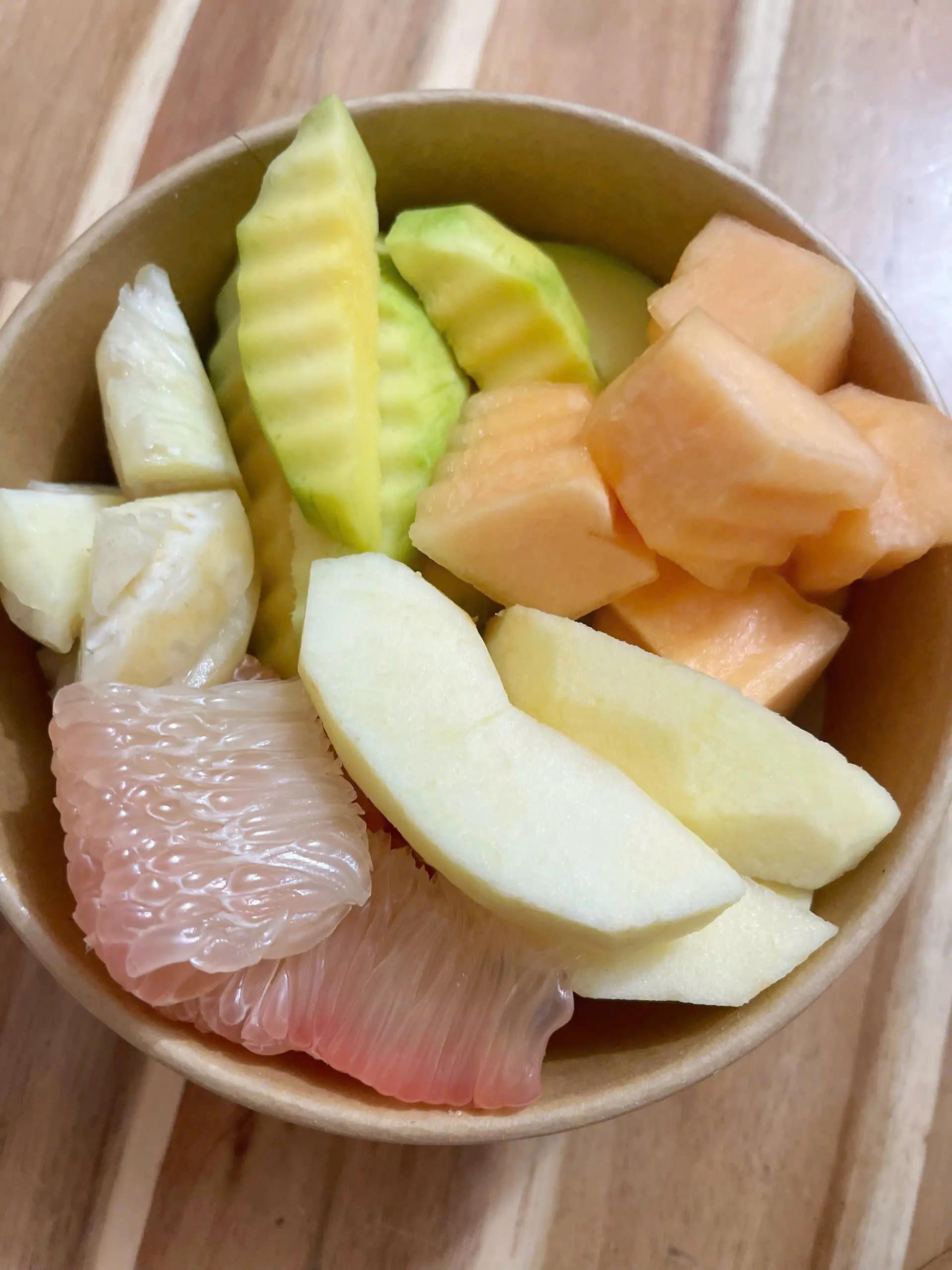 Hình ảnh Cóc - dưa lưới - táo Mỹ - thơm - bưởi