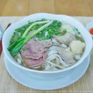 Hình ảnh Phở nạm gân viên