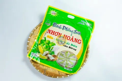Hình ảnh Bánh tráng phồng sữa sầu riêng nhỏ