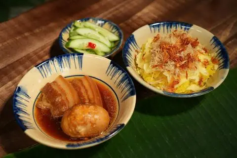 Hình ảnh Xôi xéo thịt kho