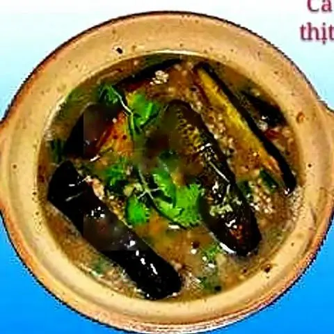 Hình ảnh Cà tím thịt bằm