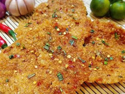 Hình ảnh Cơm cháy mắm hành