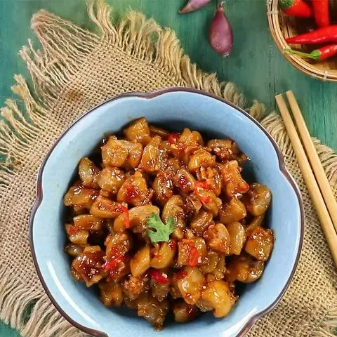 Hình ảnh Tóp mỡ chiên nước mắm