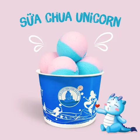 Hình ảnh Sữa chua unicorn