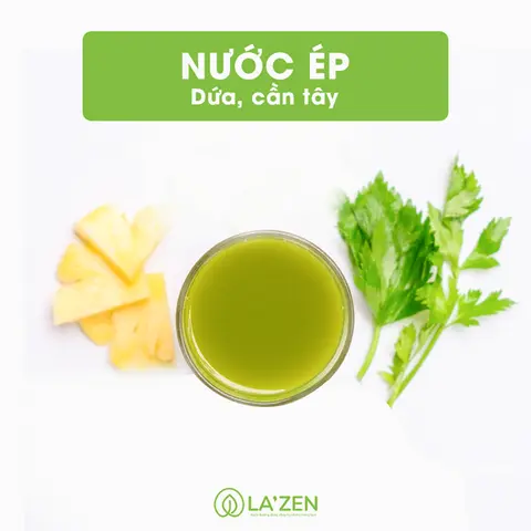 Hình ảnh Nước ép rau cần - thơm