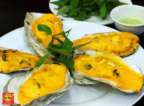 Hình ảnh 5 con hàu sữa pháp bao béo phô mai