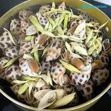 Hình ảnh Ốc hương hấp sả