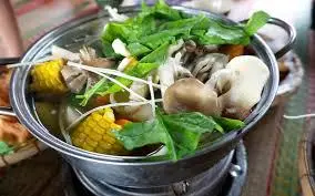 Hình ảnh Lẩu nấm chay 2 người 