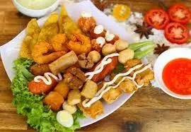 Hình ảnh Combo cá viên chiên lộn xộn
