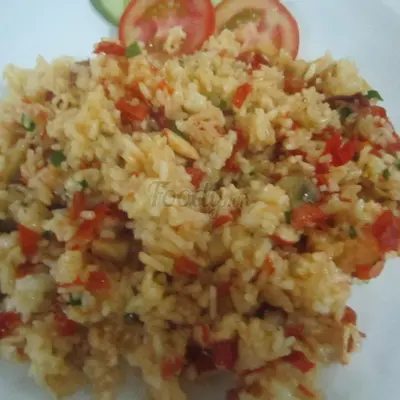 Hình ảnh Cơm chiên dương châu chay