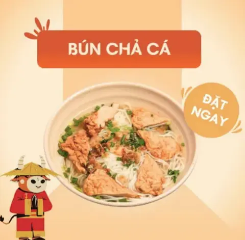 Hình ảnh Bún chả cá