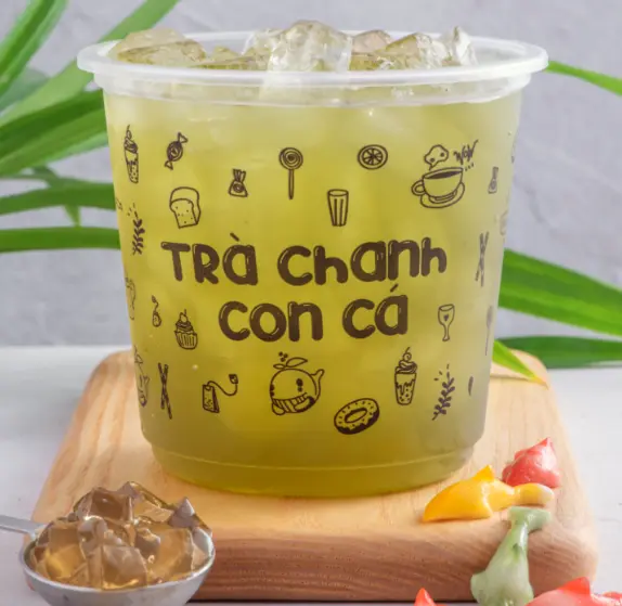 Hình ảnh Trà Chanh Lá Dứa (Lá Nếp)