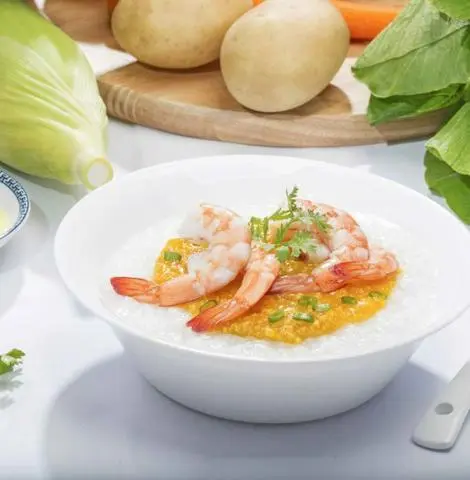 Hình ảnh Combo cháo tôm - cháo gà ác