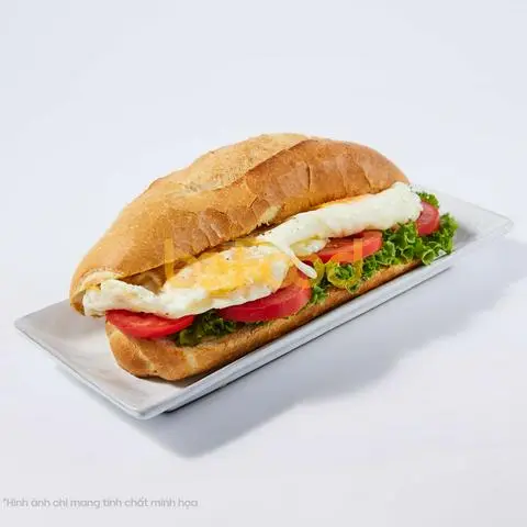 Hình ảnh Bánh mì ốp la