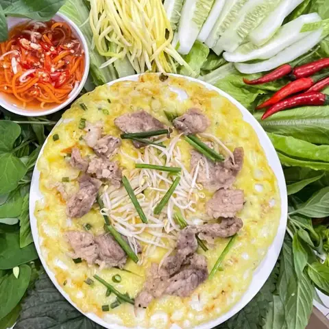 Hình ảnh Combo 5 bánh xèo lớn thịt heo đặc biệt