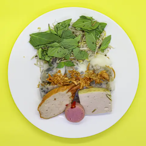 Hình ảnh Bánh cuốn chả nem