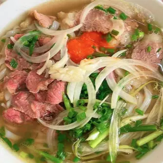 Hình ảnh Phở tái gầu