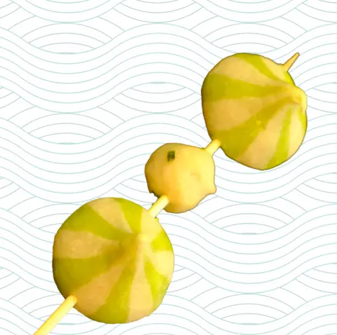 Hình ảnh Xiên bánh chóp Wasabi