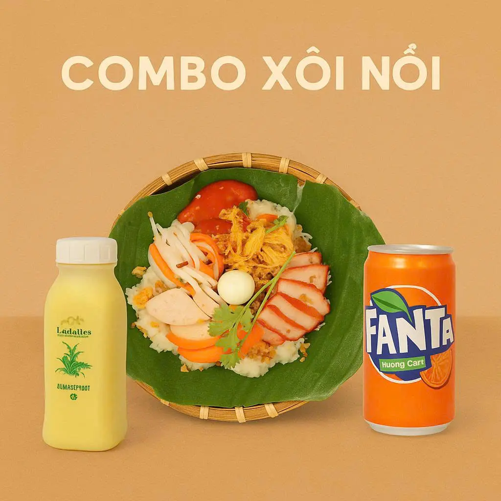 Hình ảnh Combo Xôi Nổi