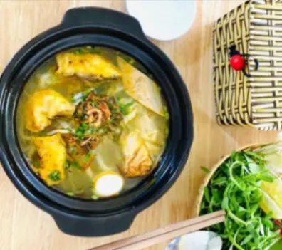 Hình ảnh Bánh canh cá lóc - chả cá - cút