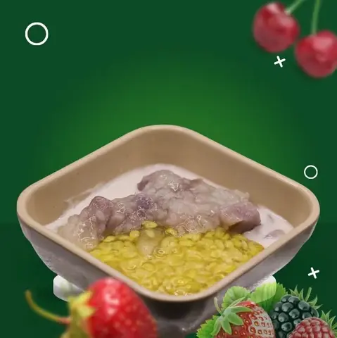 Hình ảnh Chè bưởi mix khoai môn nước cốt dừa