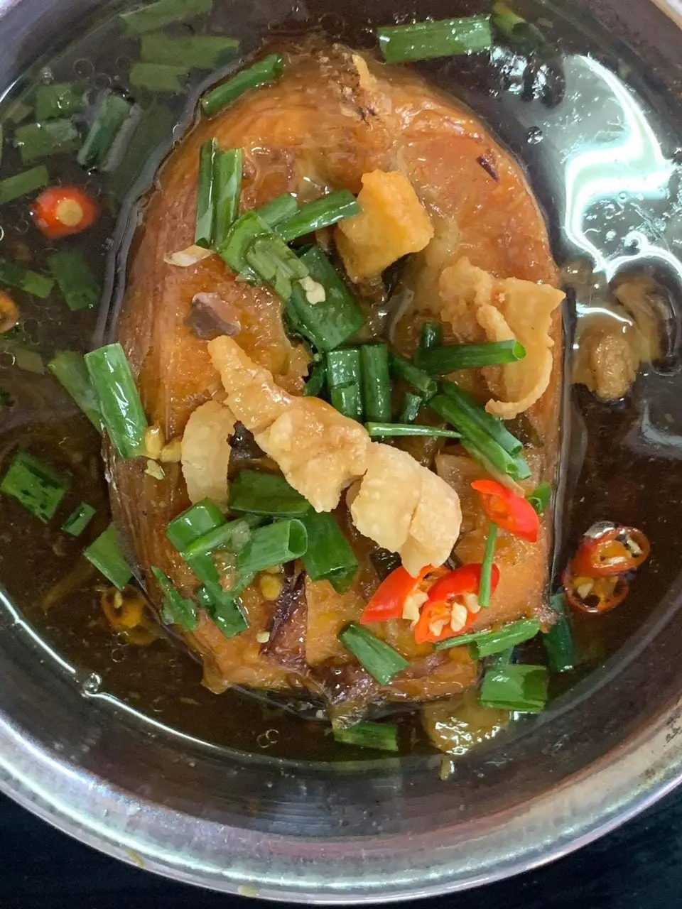 Hình ảnh Cơm cá lóc kho tiêu