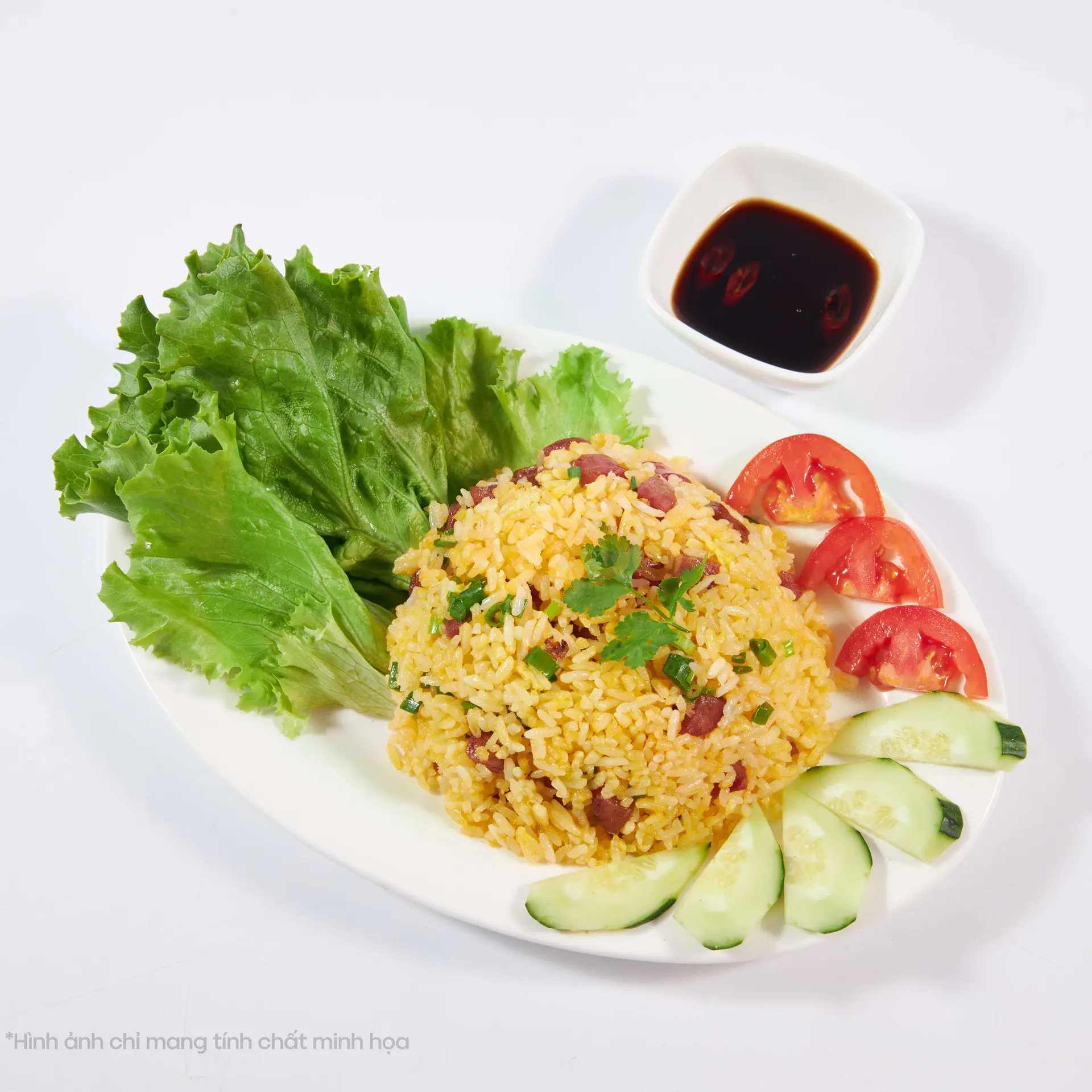 Hình ảnh Cơm chiên lạp xưởng