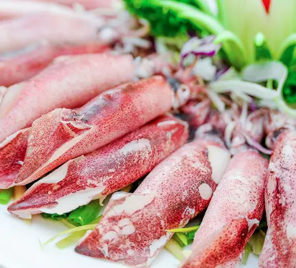 Hình ảnh Mực trứng Ghim hấp gừng