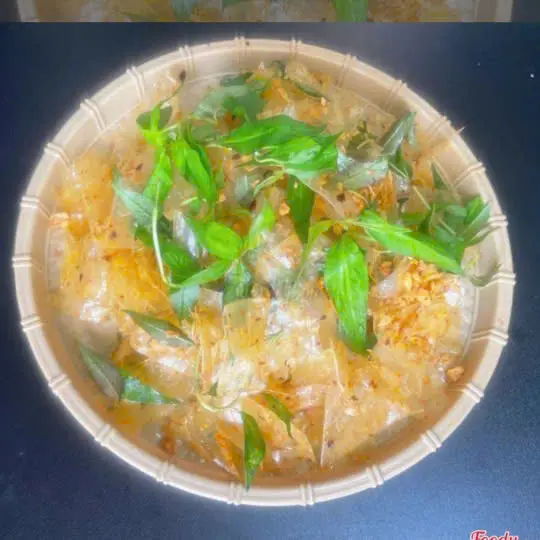 Hình ảnh Bánh tráng hành phi 