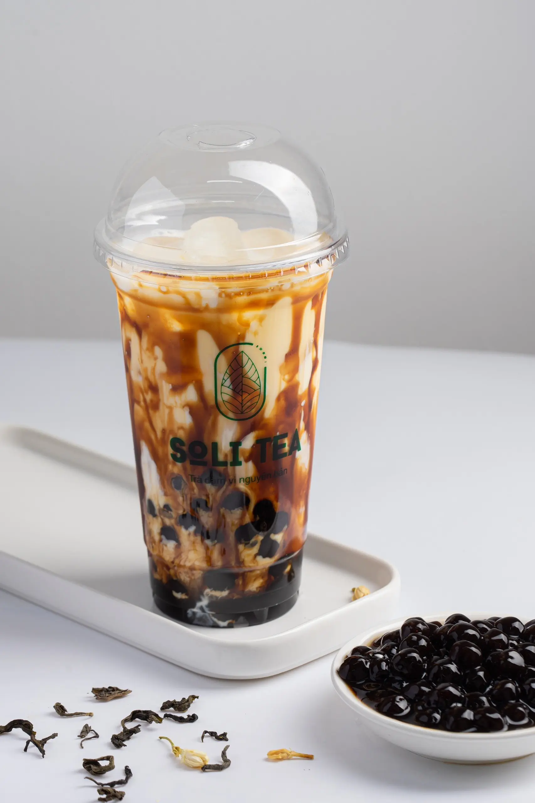 Hình ảnh Sữa tươi trân châu đường đen
