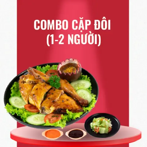 Hình ảnh Gà Nướng 1/2 Con - Ăn Kèm