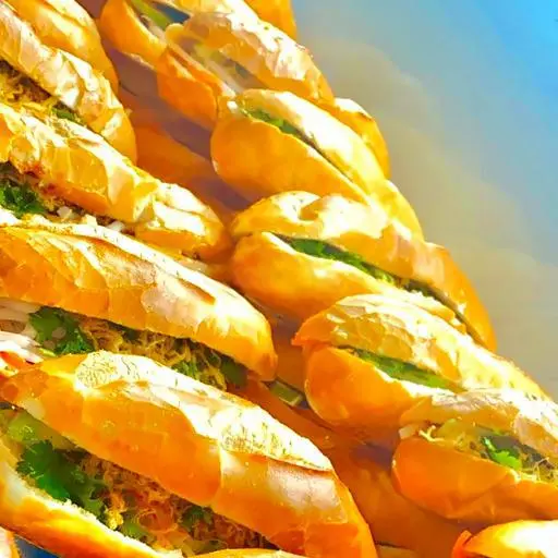 Hình ảnh Bánh mì chay