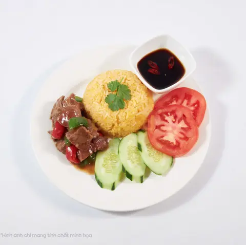 Hình ảnh Cơm chiên bò lúc lắc
