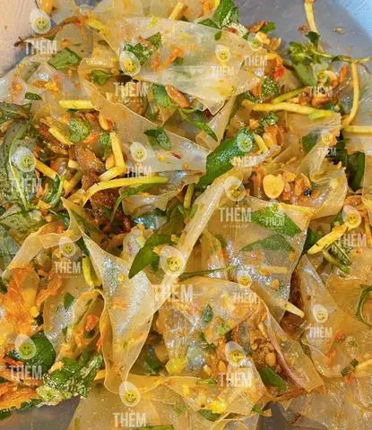 Hình ảnh Bánh tráng trộn truyền thống