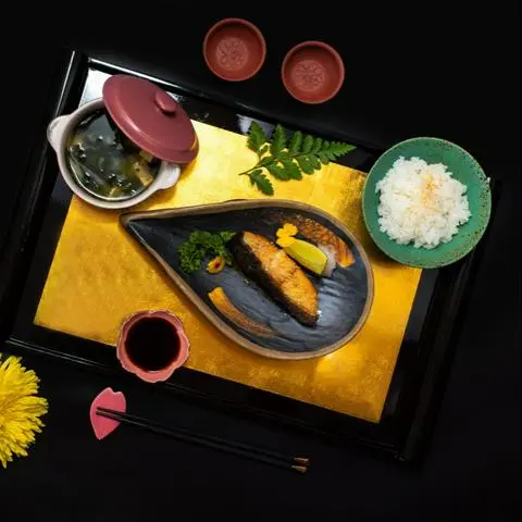 Hình ảnh Gindara teriyaki teishoku - set cơm cá tuyết nướng sốt teri - set15