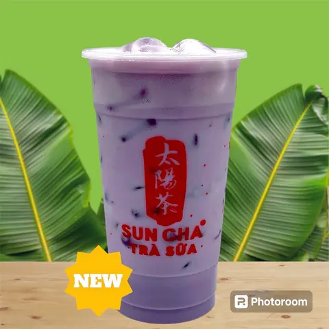 Hình ảnh Trà sữa khoai môn 700ml
