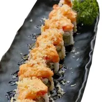 Hình ảnh Cuộn tôm tempura đắp cá hồi