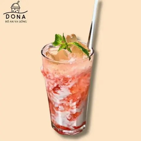 Hình ảnh Sữa chua dâu tây