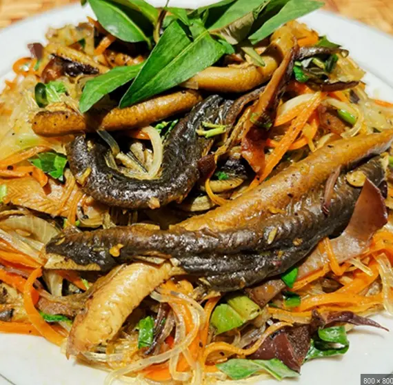Hình ảnh Miến xào lươn