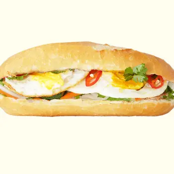 Hình ảnh Bánh mì ốp la
