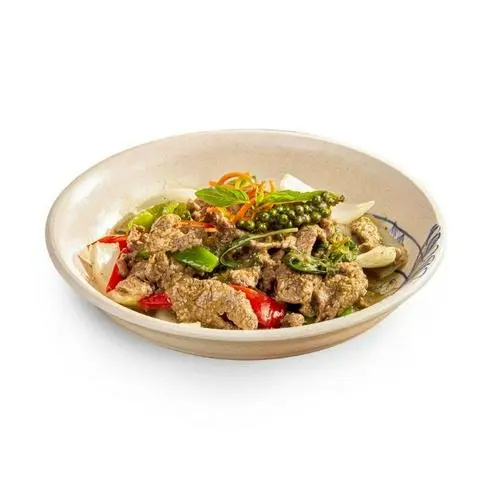 Hình ảnh Bò xào tiêu xanh lá quế - BF1