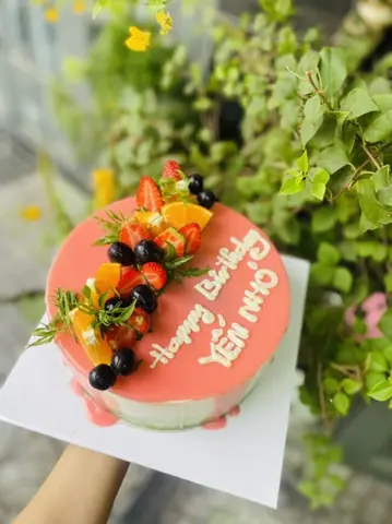 Hình ảnh Bánh rau câu sinh nhật 18cm
