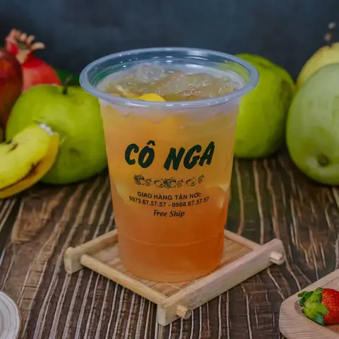 Hình ảnh Trà đào cam sả Cô Nga