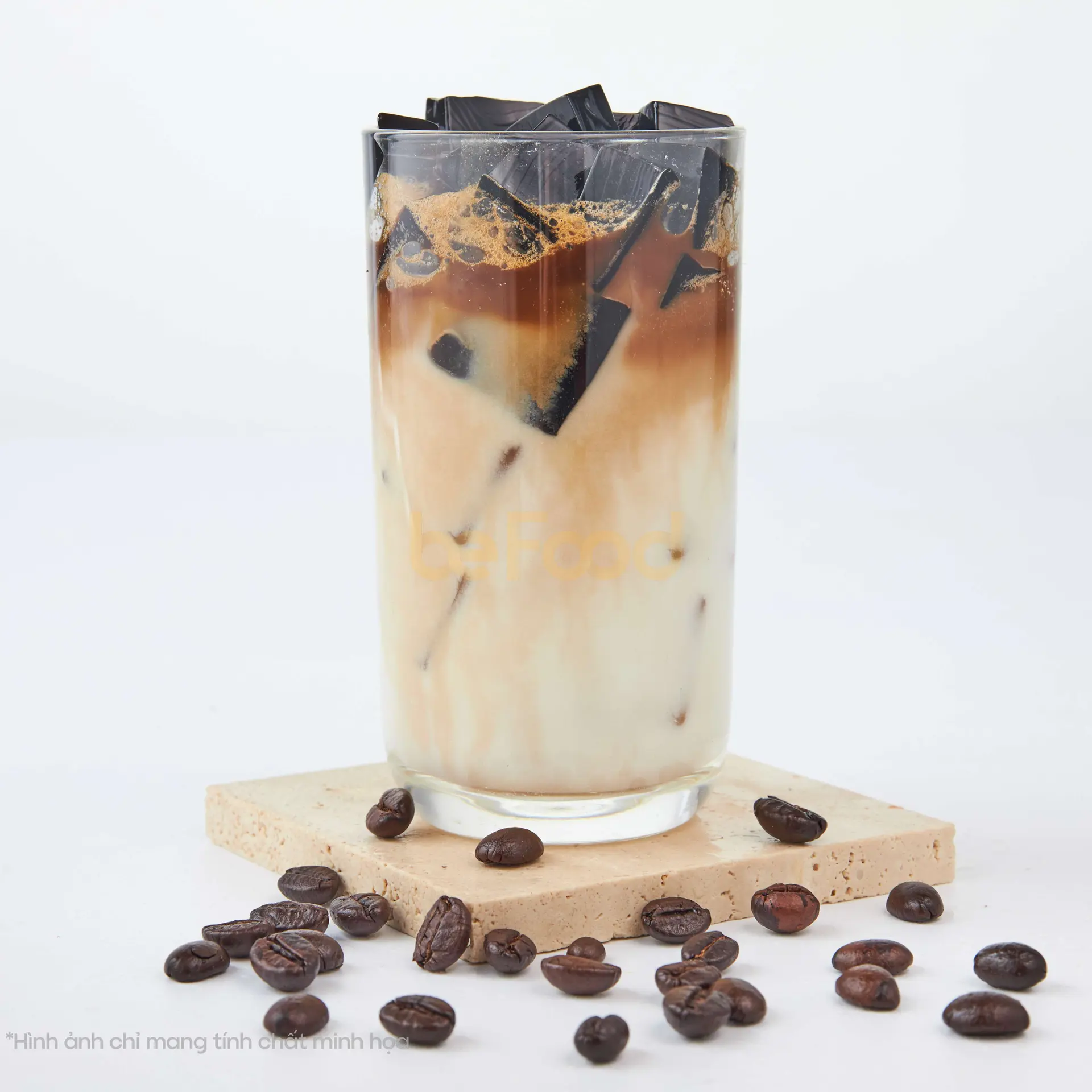 Hình ảnh Phê sữa tươi sương sáo