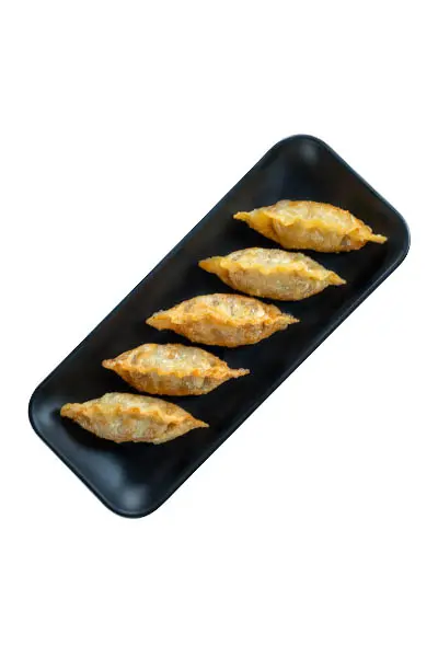 Hình ảnh Mandu chiên sốt cay